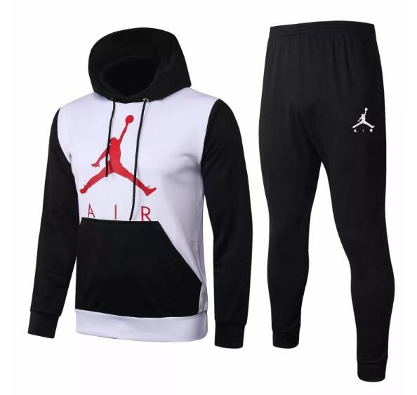 Jordan White Training Suits Hoodie Sweater with Pants 2020/21